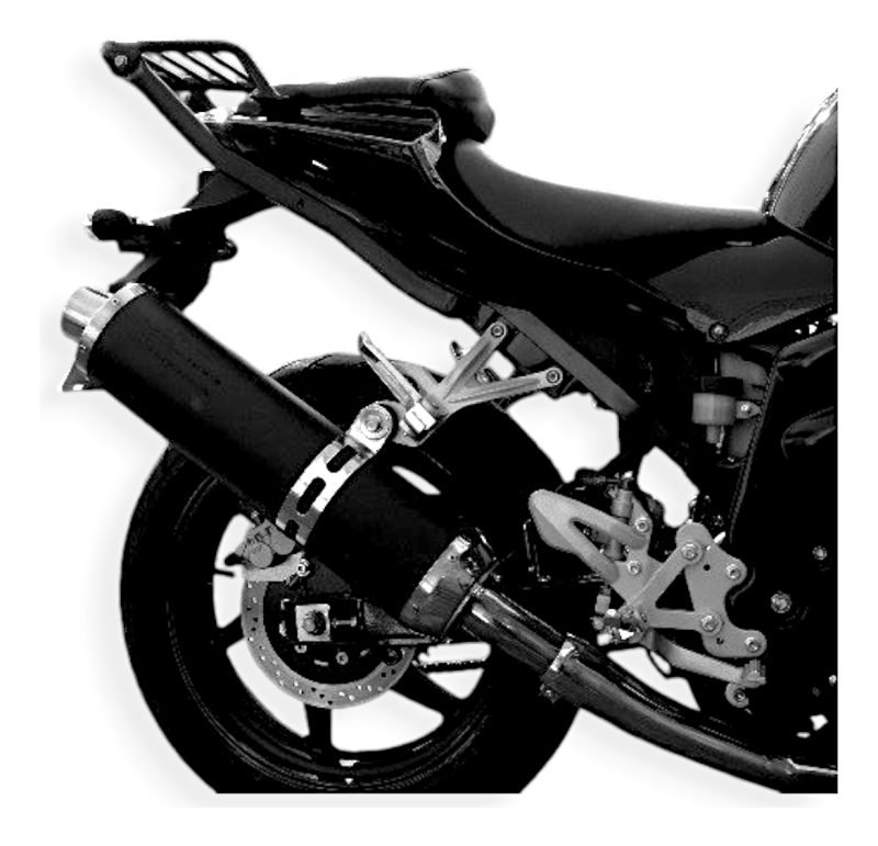 Portaequipaje + Refuerzos Hyosung Gt 650 R