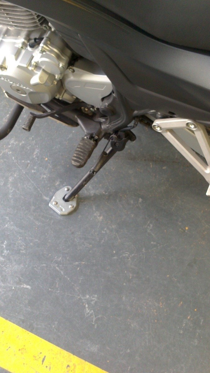 Ampliación Muleta Honda Nx 400 Falcon 2008-2016