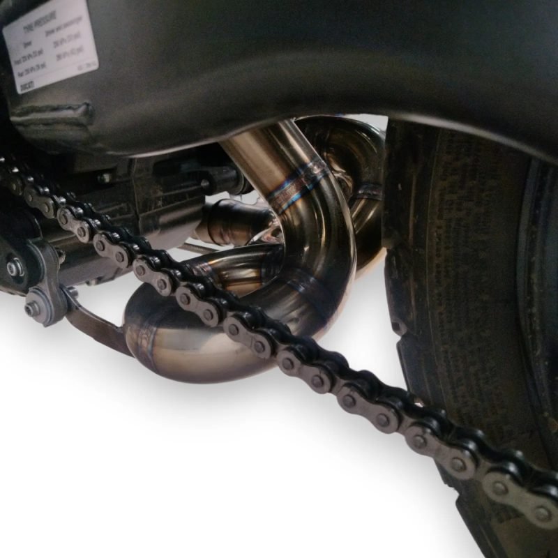Anula Catalizador Escape Inox Ducati 400 Scrambler 2016-19