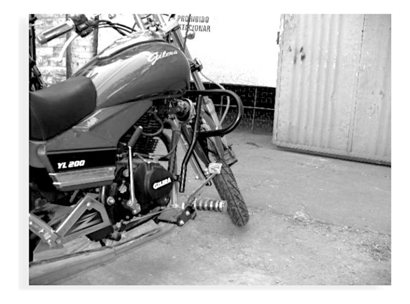 Defensa Motor Gilera Yl 200