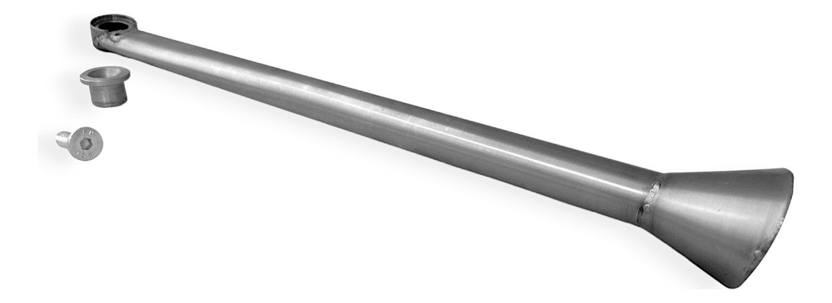 Muleta Lateral Acero Inoxidable Husqvarna Tx 250 2008-2022