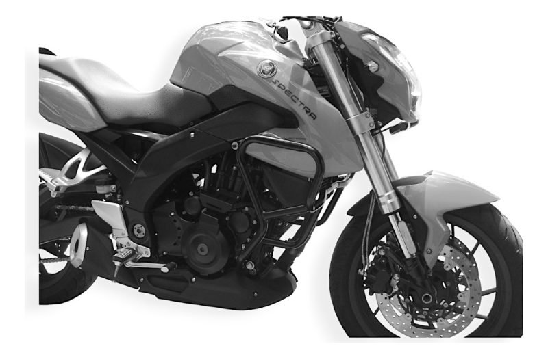 Defensa Motor Gilera Vc 650 Spectra