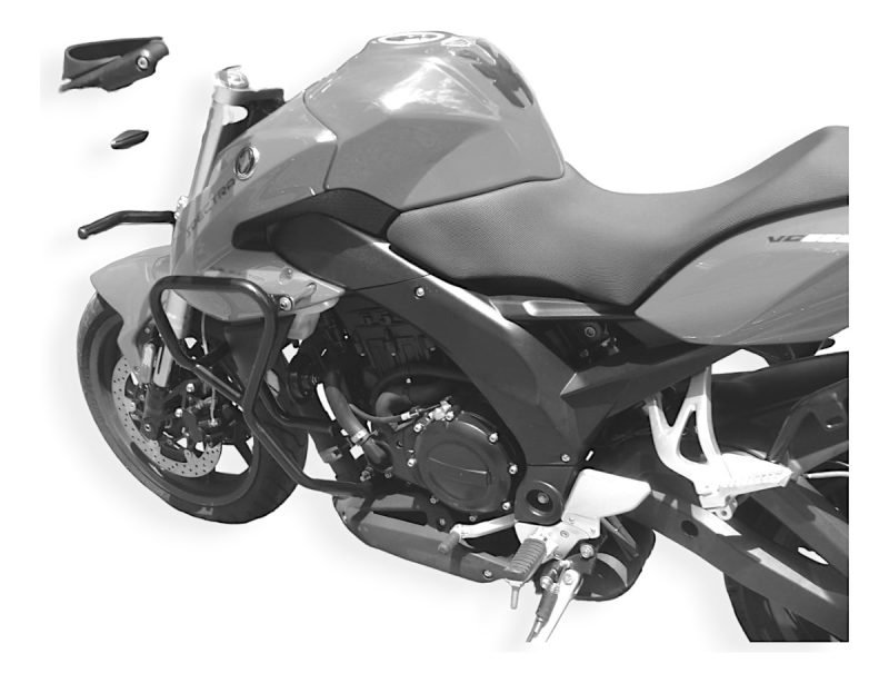 Defensa Motor Gilera Vc 650 Spectra