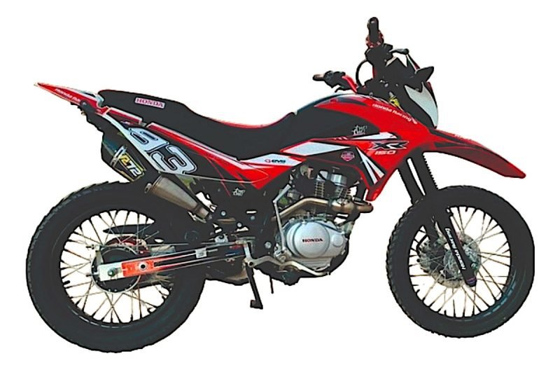 Escape Deportivo R72 Compact Honda Xr 190 L