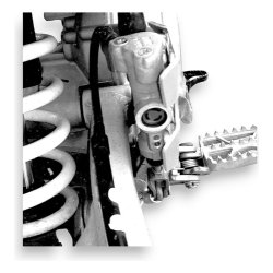 Defensa Cilindro Freno Trasero Honda Crf 250 X 2004-2017