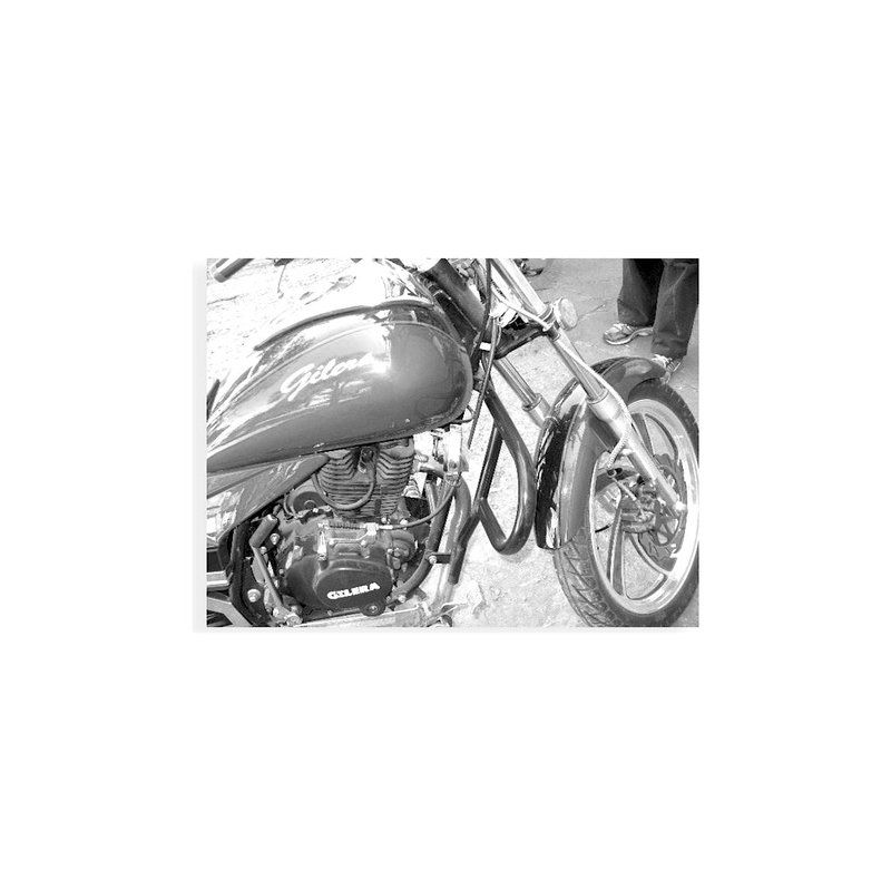 Defensa Motor Gilera Yl 200
