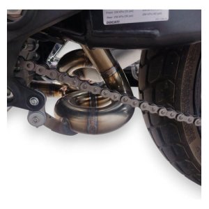 Anula Catalizador Escape Inox Ducati 400 Scrambler 2016-19