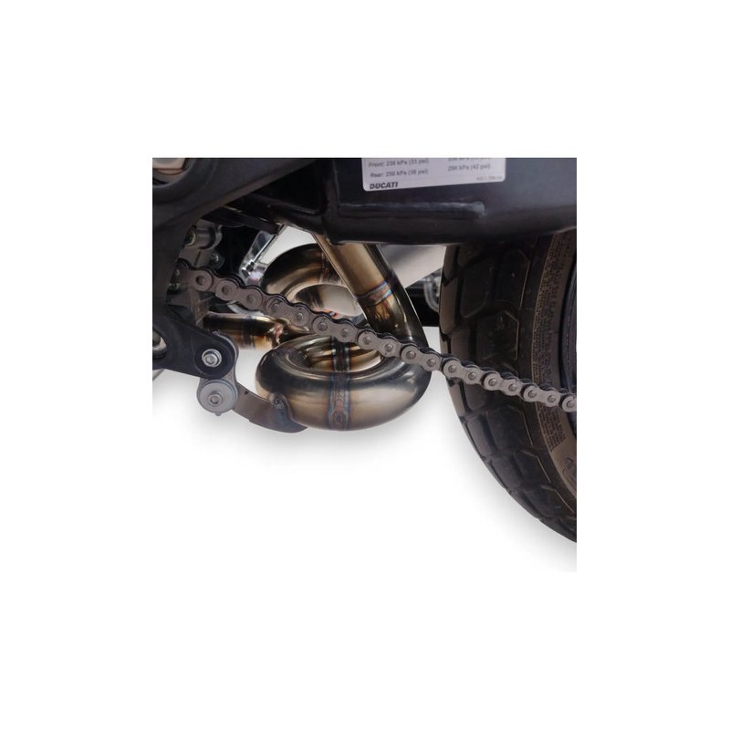Anula Catalizador Escape Inox Ducati 400 Scrambler 2016-19