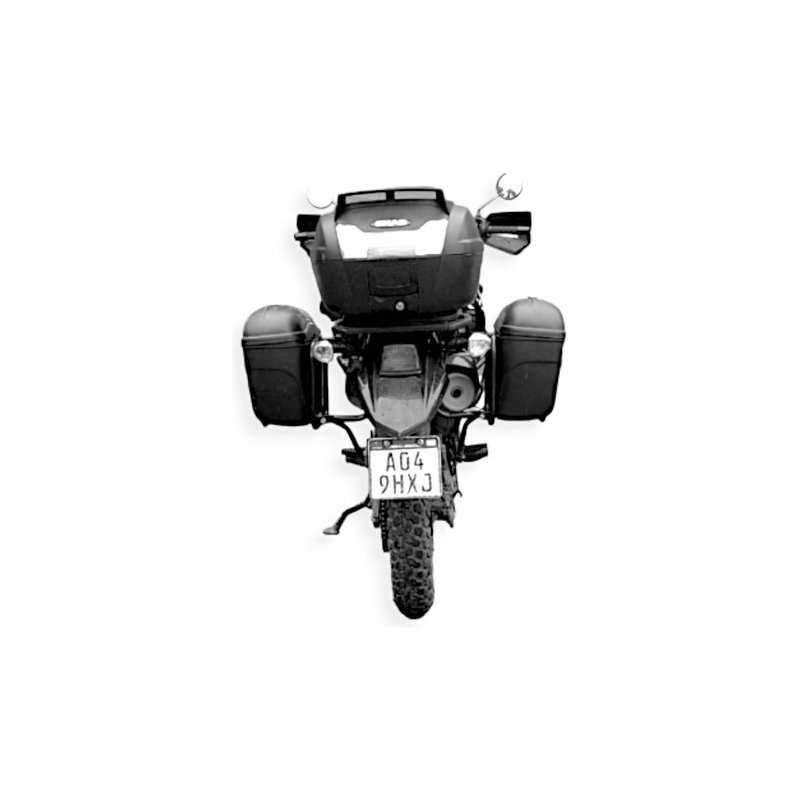 D_701020-MLA77077019341_062024-O.jpg Soportes Laterales Baul Kappa 21l Kawasaki Klr 650 2008-2016