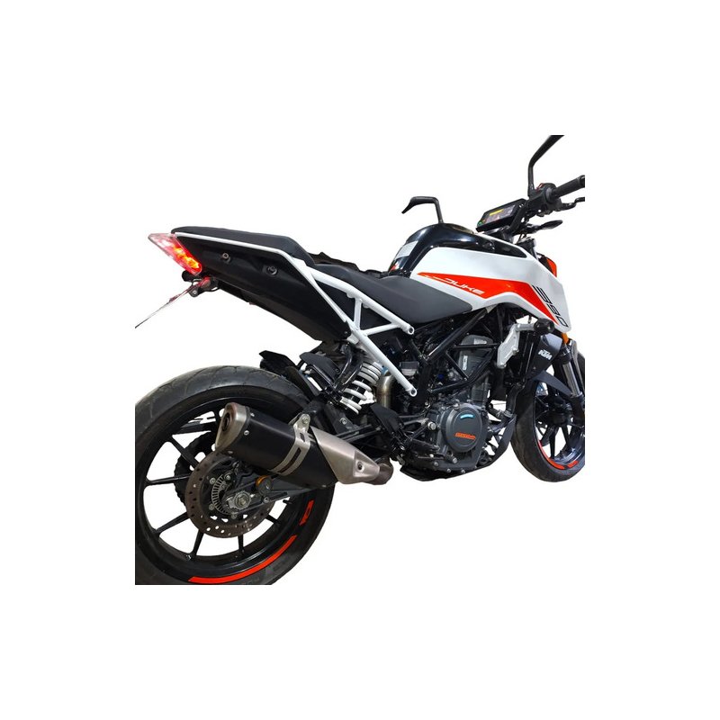 Anula Catalizador Escape Inoxidable Ktm 250 Duke 2017-2021