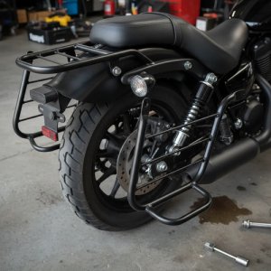 Soporte Lateral Bolsos C/base Zanella 250 Patagonia