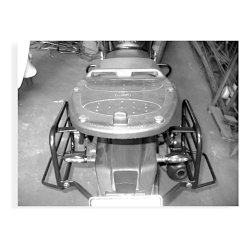 Portaequipaje + Soporte Bolsos C/base Bajaj 400 Dominar