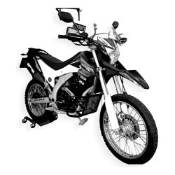 Defensa Motor Gilera 250 Smx