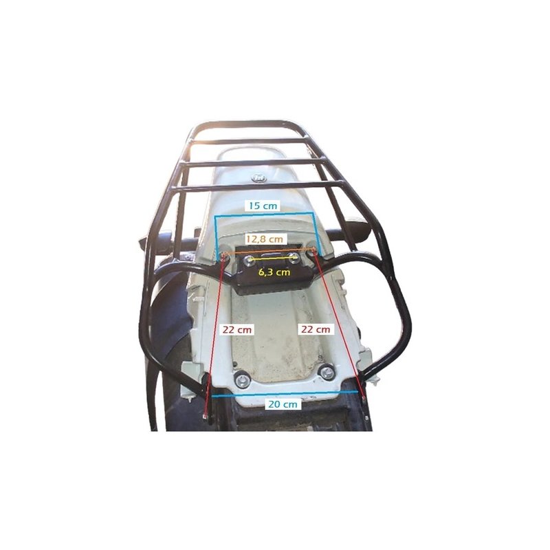 D_818241-MLA109812081129_032026-O.jpg Portaequipaje + Soporte Bolsos C/base Corven 150 Triax