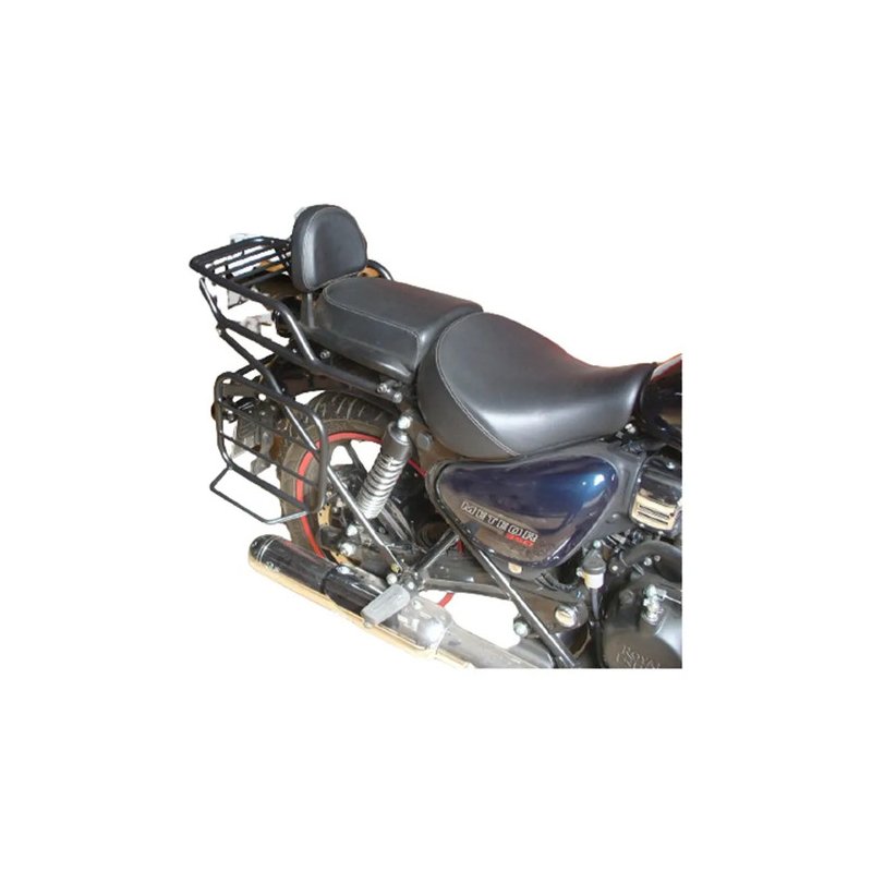D_856364-MLA108982317110_032026-O.jpg Portaequipaje + Soporte Bolsos C/b Royal Enfield Meteor 350