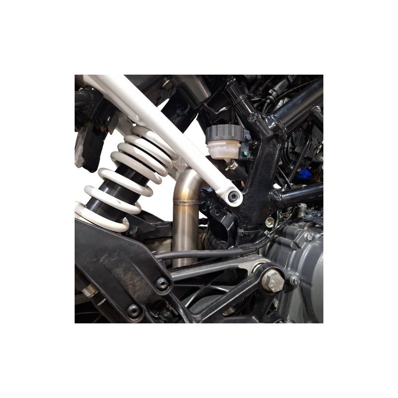 Anula Catalizador Escape Inoxidable Ktm 250 Duke 2017-2021