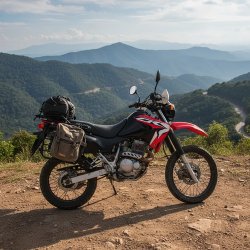 Portaequipaje + Soporte Bolsos S/base Honda Xr 250 Tornado