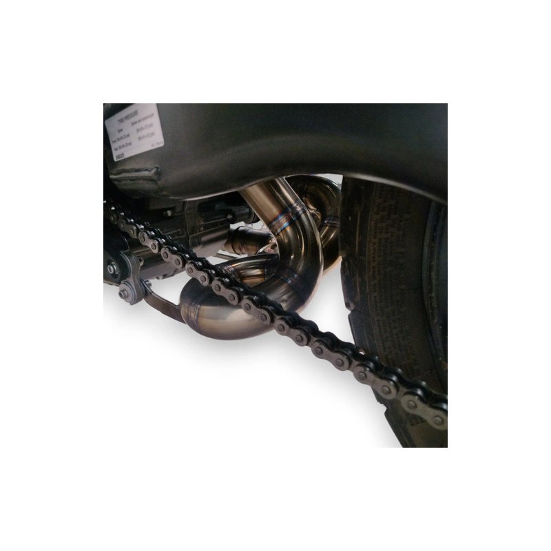 Anula Catalizador Escape Inox Ducati 400 Scrambler 2016-19