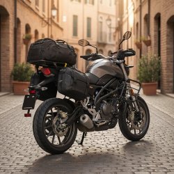 Portaequipaje + Soporte Bolsos C/base Benelli Tnt 15