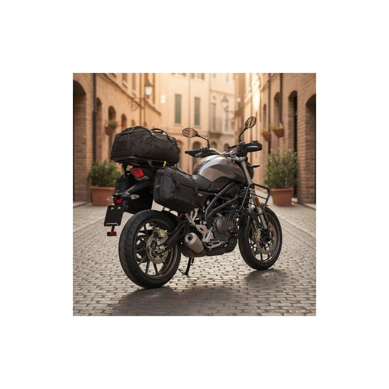 Portaequipaje + Soporte Bolsos C/base Benelli Tnt 15