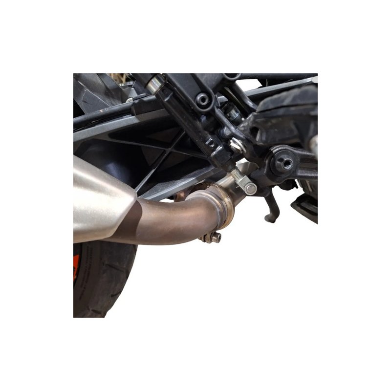 Anula Catalizador Escape Inoxidable Ktm 250 Duke 2017-2021