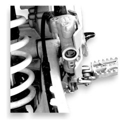 Defensa Cilindro Freno Trasero Honda Crf 250 R 2003-2017