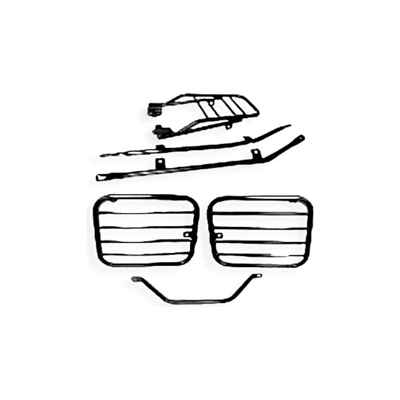 Portaequipaje + Soporte Bolsos S/base Bajaj 400 Dominar