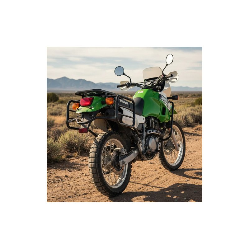 Soporte Lateral Bolsos S/base Kawasaki Klr 650 Tengai 89-95