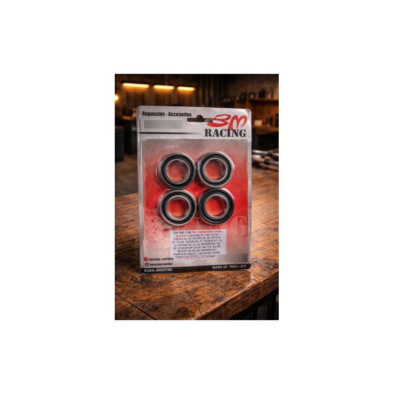 Kit Rodamiento Rueda Trasera Kawasaki Kx 500 1986-1993