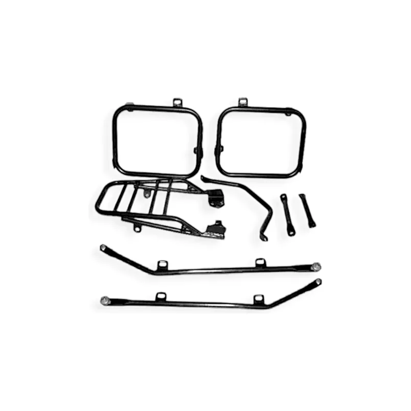 Portaequipaje + Soporte Baul Ruta 00 Bajaj 400 Dominar