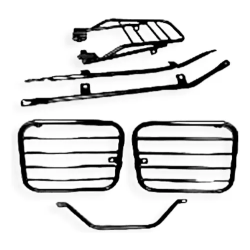 Portaequipaje + Soporte Bolsos S/base Bajaj 400 Dominar